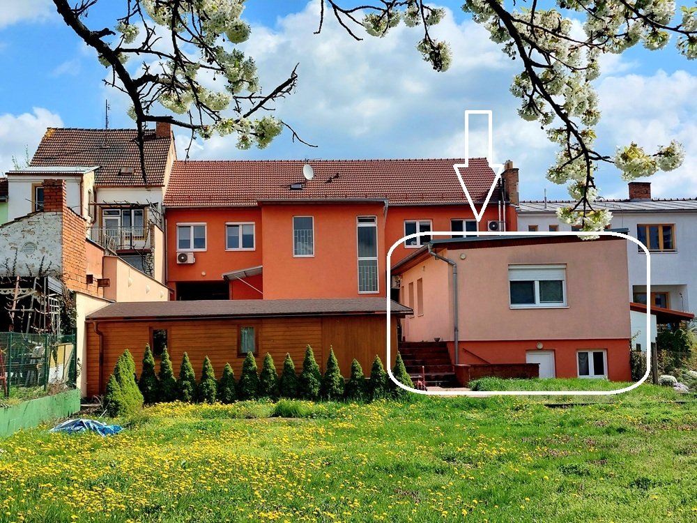 Pronájem RD 2+kk Brno-Řečkovice, ul. Banskobystrická